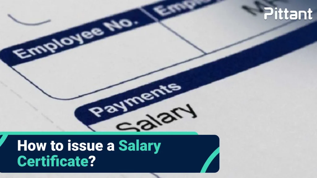 How to Issue a Salary Certificate blog featured image