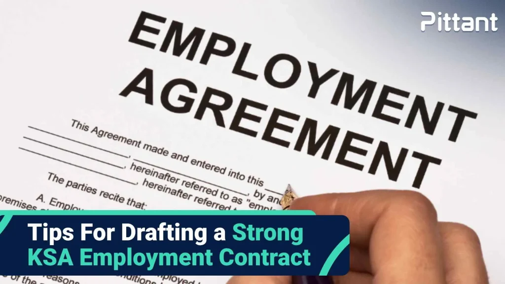 Tips For Drafting a Strong KSA Employment Contract blog featured image