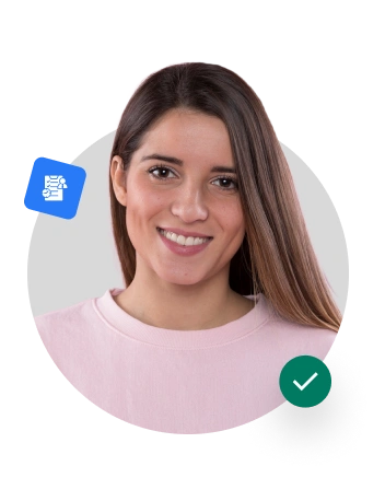 Attendance Management in Saudi arabia woman smiling image