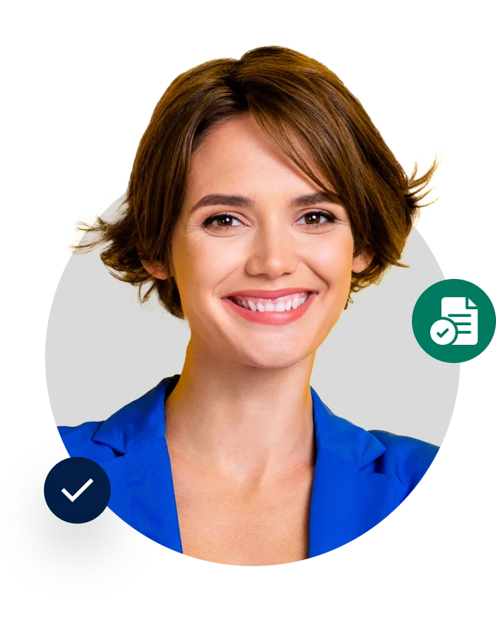 On boarding and offboardin page image of a girl