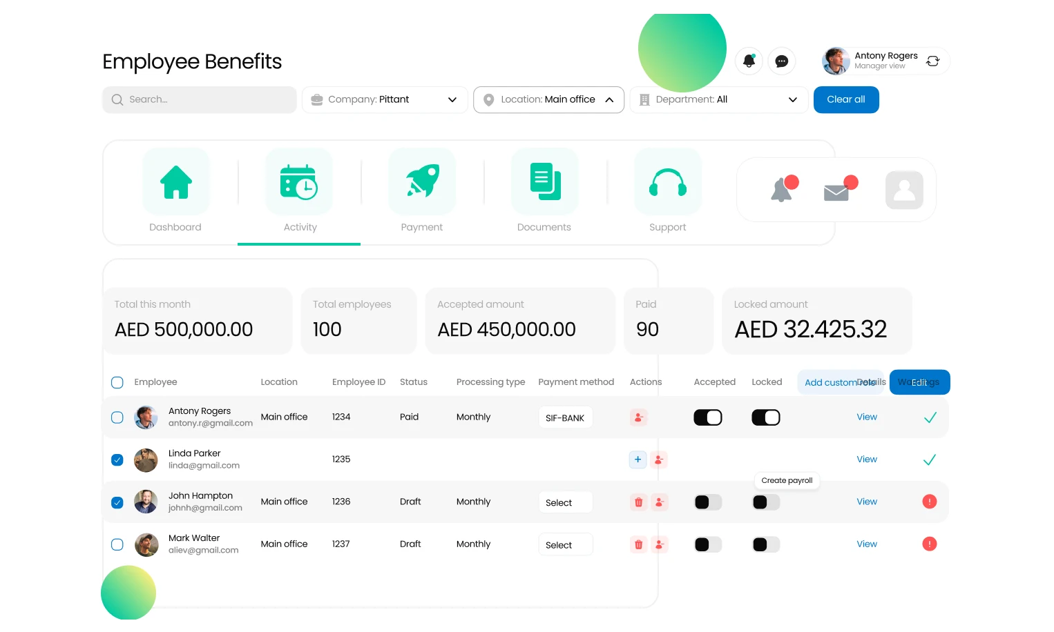 Powerful Employee Self Service Payroll in Saudi Arabia