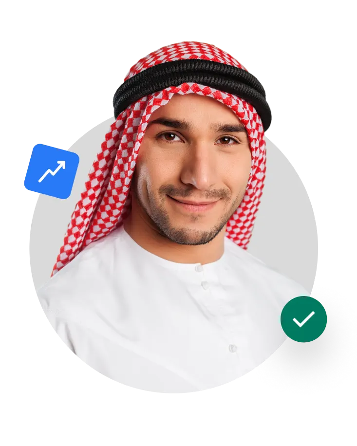 Saudi man