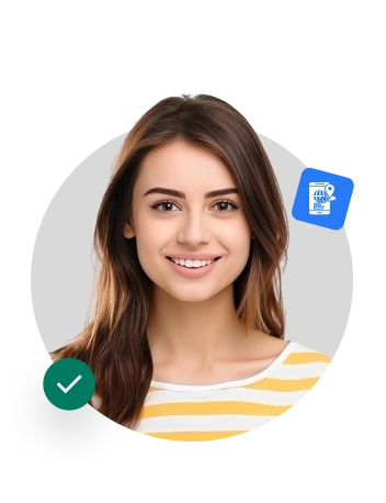 Visa Tracking Saudi Arabia image of woman